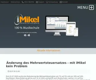 Musikschulverwaltung.de(IMikel Musikschulverwaltung für Microsoft Windows und Apple macOS) Screenshot