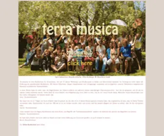 Musikurlaub.com(Musikschule terramusica Musik & Urlaub) Screenshot