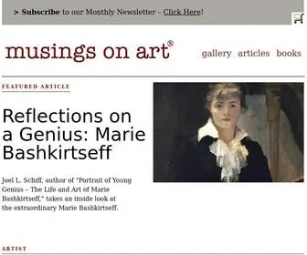 Musings-ON-Art.org(Musings on Art) Screenshot