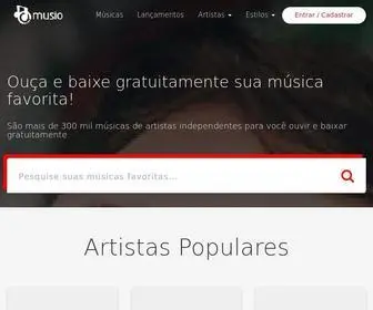 Musio.net.br(Musio) Screenshot