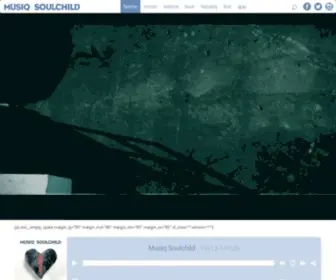 MusiqSoulchild.com(Musiq soulchild) Screenshot