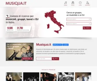 Musiqua.it(Cerca musicisti) Screenshot