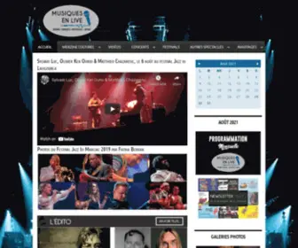 Musiques-EN-Live.com(Musiques en Live) Screenshot