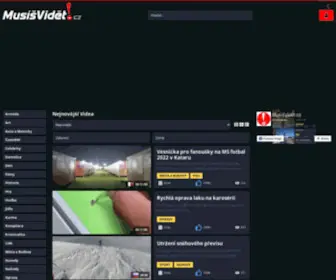 Musisvidet.cz(Videa která musíš vidět) Screenshot