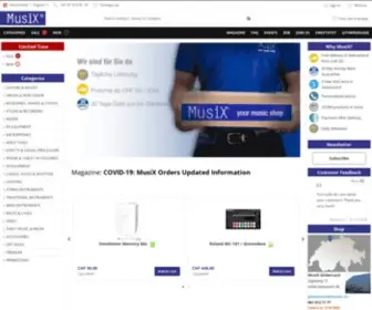 Musix.ch(Your Music Shop) Screenshot
