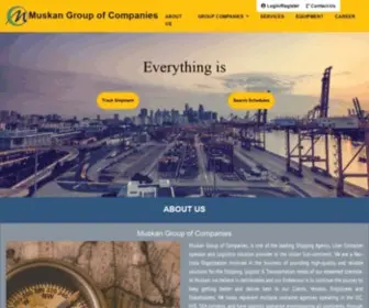 Muskan-Group.com(Everything is simple with smile) Screenshot