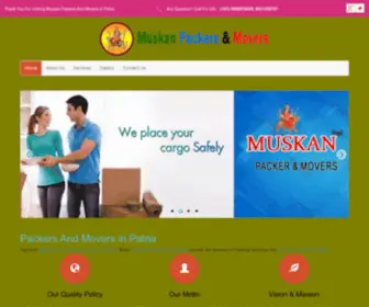 Muskanpackersmovers.com(Top Best packers and movers in patna Bihar) Screenshot