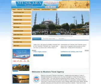 Muskaratravel.com.tr(Muşkara travel) Screenshot