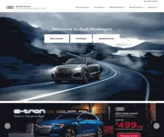 Muskegonaudi.com(Audi Muskegon) Screenshot