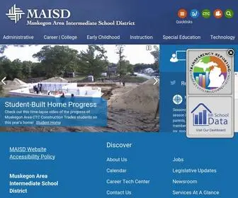 Muskegonisd.org(The Muskegon Area Intermediate School District (MAISD)) Screenshot
