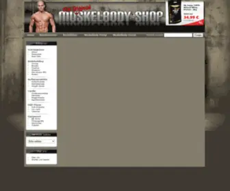 Muskelbody-Shop.de(Nahrungsergänzungsmittel) Screenshot