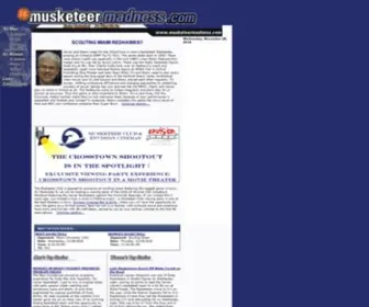 Musketeermadness.com(Musketeer Madness:  Xavier Men's & Women's Basketball) Screenshot