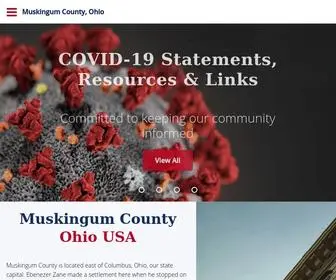 Muskingumcountyoh.gov(Muskingum County) Screenshot