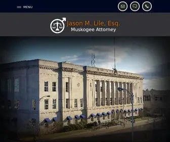 Muskogeeattorney.com(Attorneys in Muskogee Ok) Screenshot