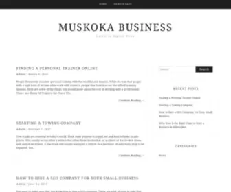 Muskoka.biz(Muskoka) Screenshot