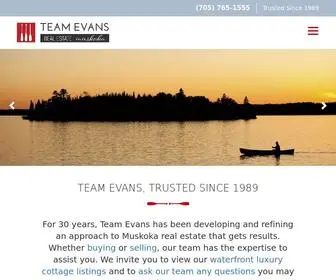 Muskokalakesrealestate.com(Lake Muskoka) Screenshot