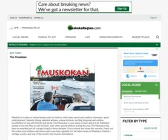 Muskokan.com(The Muskokan) Screenshot