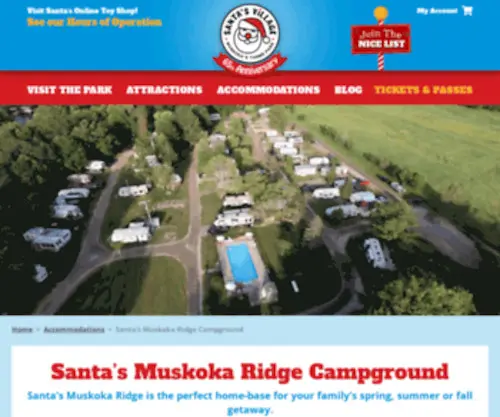 Muskokaridge.com(Muskoka Ridge) Screenshot