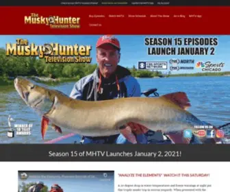 Muskyhuntertv.com(Musky Hunter TV) Screenshot