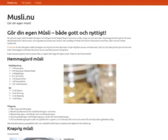 Musli.nu(Gör) Screenshot