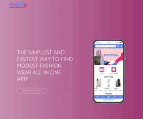 Muslify.co(Muslify) Screenshot