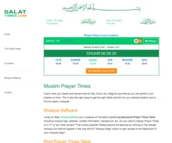 Muslim-Academy.com(Homepage) Screenshot