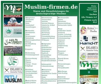 Muslim-Firmen.de(Muslim Firmen) Screenshot