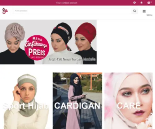 Muslim-Shop.de(Muslim Shop© Islamische Kleidung Hijab Styles & Abaya Fashion) Screenshot