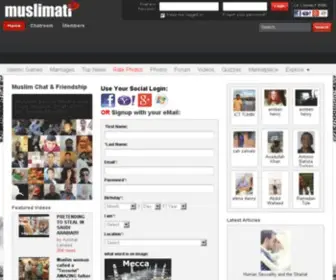 Muslimati.com(888真人注册) Screenshot