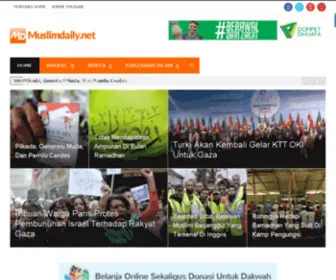 Muslimdaily.net(Media Berita Islam dan Video Islam) Screenshot