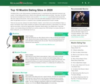 Muslimdatingsites.org(2020 Top 10 Muslim Dating Sites for Single Muslims) Screenshot