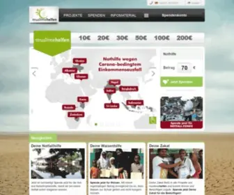 Muslimehelfen.org(Muslimehelfen e.V) Screenshot