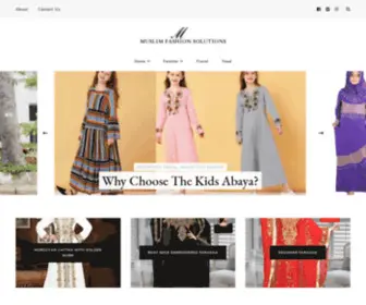 Muslimfashionsolutions.com(Muslim Fashion Solutions) Screenshot
