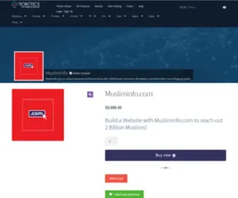 Musliminfo.com(Domain names) Screenshot
