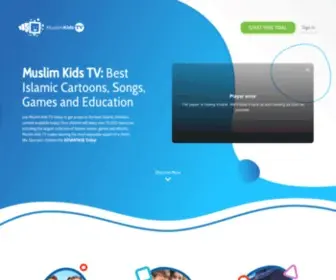 Muslimkids.tv(The best Islamic cartoons) Screenshot
