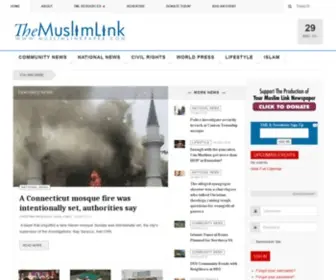 Muslimlinkpaper.com(Best Joomla template for Magazine and News site) Screenshot