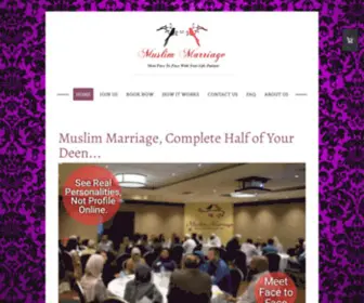 Muslimmarriage.com.au(Muslim Marriage) Screenshot