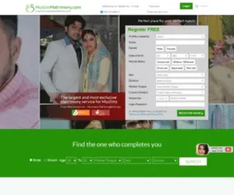 Muslimmatrimonial.com(MuslimMatrimony) Screenshot