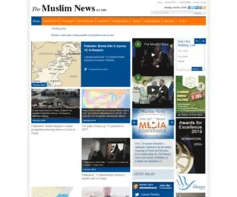 Muslimnews.co.uk(The Muslim NewsThe Muslim News) Screenshot