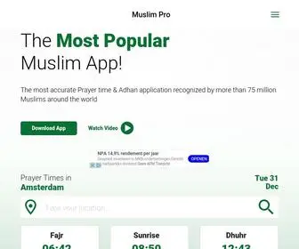 Muslimpro.com(Accurate Prayer Times) Screenshot