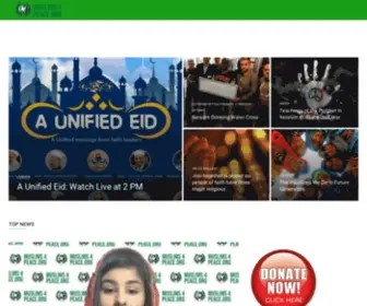 Muslims4Peace.org(Muslim 4 Peace) Screenshot