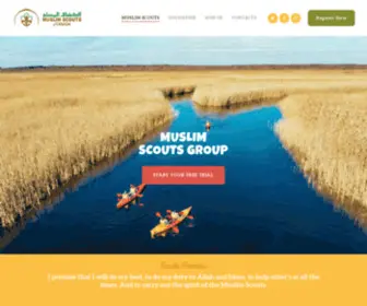 Muslimscouts.ca(Muslim Scouts provides variety of programs & activities including) Screenshot