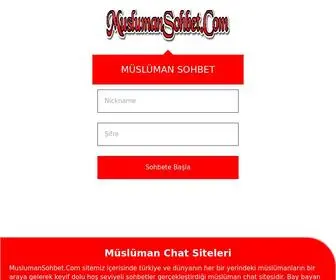 Muslumansohbet.com(Müslüman) Screenshot