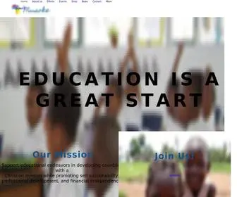 Musokeinternational.org(Musoke International) Screenshot