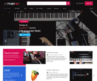 Musoneo.com(Warsztaty muzyczne Online) Screenshot