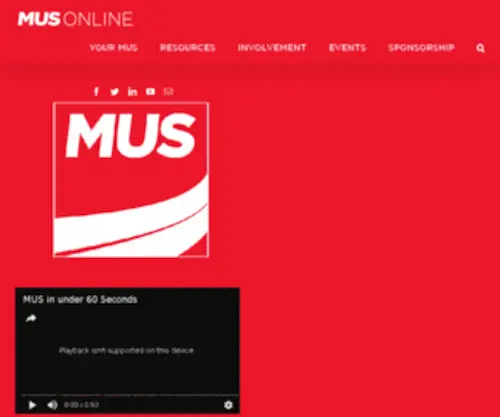 Musonline.com(Site under maintenance) Screenshot
