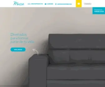 Mussa.com.ar(Inspira tu descanso) Screenshot