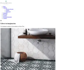 Mussatiles.com(Handmade tiles) Screenshot