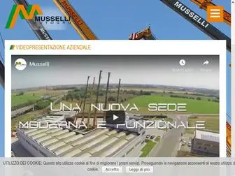 Musselli.it(Musselli s.r.l) Screenshot