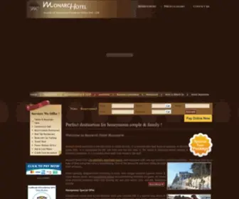 Mussooriemonarchhotel.com(Budget Hotel in Mussoorie) Screenshot